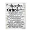 16" Black And White "Amazing Grace" Quotes Printed Rectangular Wall Plaque 1 16" Black And White "Amazing Grace" Quotes Printed Rectangular Wall Plaque -Ornaments Store ddcks plk1216 465 03639.1588404090