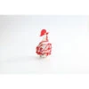8" Red And Clear Speckled Glass Chicken Figurine -Ornaments Store ddiam 52228 01 98245.1591634905