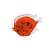7.5" Black And Red Hand Blown Glass Fish Figurine -Ornaments Store ddiam 76097 2 01 18276.1591634769