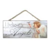 Christmas Central White And Gray Angel Printed Rectangular Wall Sign With Rope Hanger 4" X 10" 1 Christmas Central White And Gray Angel Printed Rectangular Wall Sign With Rope Hanger 4" X 10" -Ornaments Store dglow a1008 1 91143.1587644004