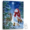Christmas Central 24" X 18" White And Blue Christmas Snowmen Back-lit Wall Art With Remote Control 1 Christmas Central 24" X 18" White And Blue Christmas Snowmen Back-lit Wall Art With Remote Control -Ornaments Store dglow glow1903 1 74582.1587644181