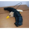 7.5” Blue And Brown Whimsical Bristle Brush Handcrafted Eagle Hanging Ornament - 33479719 -Ornaments Store dgold brushor116 72080.1588354468