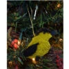 4.25” Yellow And Black Whimsical Bristle Brush Handcrafted Finch Hanging Ornament - 33479723 -Ornaments Store dgold brushor27f 06815.1588354469