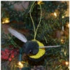 4.5” Black And Yellow Bristle Brush Handcrafted Bumble Bee Hanging Figurine Ornament - 33479733 -Ornaments Store dgold brushor92 21669.1588354479