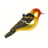 3.5” Yellow And Black Western Tanager Hand Blown Glass Hanging Figurine Ornament - 33479860 -Ornaments Store dgold cobanec398 73644.1588354457