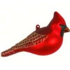 3.5” Red And Gold Northern Cardinal Hand Blown Glass Hanging Figurine Ornament - 33479861 -Ornaments Store dgold cobanec399 40818.1588362116