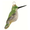 4” Green And White Female Ruby-Throated Hummingbird Hand Blown Glass Hanging Figurine Ornament - 33479876 -Ornaments Store dgold cobanec418 47354.1588354475