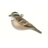 4" Brown And White Throated Sparrow Hanging Glass Ornament - 33479885 1 4" Brown And White Throated Sparrow Hanging Glass Ornament - 33479885 -Ornaments Store dgold cobanec428 21997.1588362126