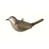 4.25" Gray And Gold Catbird Hanging Glass Ornament - 33479887 -Ornaments Store dgold cobanec430 83874.1588354489