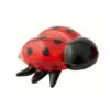 3.5" Red And Black Ladybug Art Glass Animal Figurine - 33480164 -Ornaments Store dgold ma 057 81920.1588354469