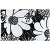 1.75' X 2.75' Feelin Groovy Black And White Rectangular Area Throw Rug -Ornaments Store dhfr ss mmu002b 1 75235.1600478511