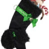 22" Green And Black Poodle Dog Christmas Stocking -Ornaments Store dhhs hh04 1 52759.1588394864