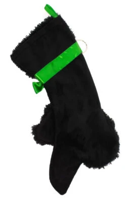 22" Green And Black Poodle Dog Christmas Stocking 8 22" Green And Black Poodle Dog Christmas Stocking -Ornaments Store dhhs hh04 3 30911.1588394864