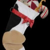 21" White And Beige Beagle Dog Christmas Stocking -Ornaments Store dhhs hh07 1 41276.1588394870