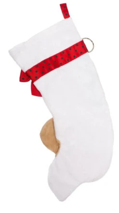 21" White And Beige Beagle Dog Christmas Stocking -Ornaments Store dhhs hh07 3 64800.1588394871