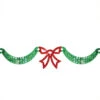 72" Lighted Green Bow And Swag Hanging Christmas Window Silhouette Decoration 2 72" Lighted Green Bow And Swag Hanging Christmas Window Silhouette Decoration -Ornaments Store dhof204798 05 45336.1588405764