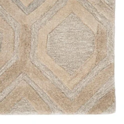 Christmas Central 9' X 13' Gray And Beige Contemporary Hand Tufted Rectangular Area Throw Rug 9 Christmas Central 9' X 13' Gray And Beige Contemporary Hand Tufted Rectangular Area Throw Rug -Ornaments Store djri rug138724 04 91952.1591634889