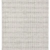Christmas Central 8.75' X 12' White And Gray Flat Weave Contemporary Rectangular Area Throw Rug -Ornaments Store djri rug140375 07591.1588370772