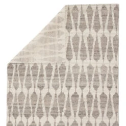 Christmas Central 8.5' X 11.5' Ivory And Gray Geometric Hand Knotted Area Throw Rug 9 Christmas Central 8.5' X 11.5' Ivory And Gray Geometric Hand Knotted Area Throw Rug -Ornaments Store djri rug140490 3 77968.1587642934