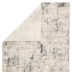 Christmas Central 8.8' X 11.75' Ivory And Gray Abstract Rectangular Area Throw Rug -Ornaments Store djri rug142979 3 33809.1587644951
