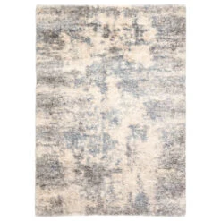 Christmas Central 8.8' X 11.75' Gray And Blue Distressed Rectangular Area Throw Rug -Ornaments Store djri rug143212 1 32694.1664466979
