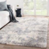 Christmas Central 8.8' X 11.75' Gray And Blue Distressed Rectangular Area Throw Rug -Ornaments Store djri rug143212 5 39960.1664466979