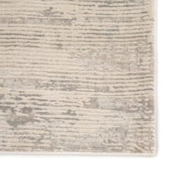 Christmas Central 5' X 7.5' Ivory And Smoke Gray Modern Rectangular Area Throw Rug -Ornaments Store djri rug143756 4 28021.1588349271