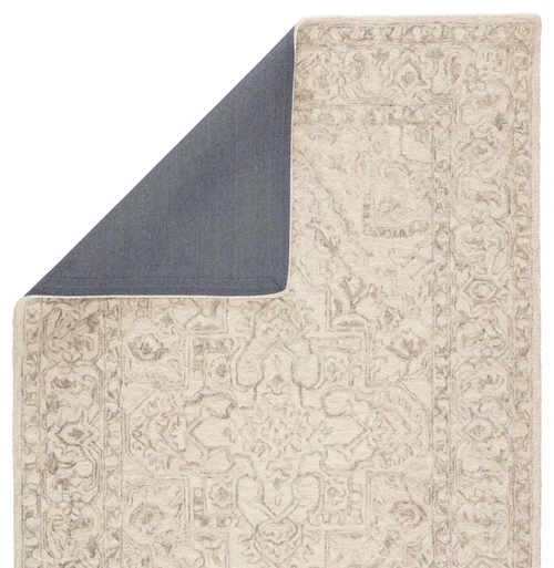 Christmas Central 8' X 10' Gray And Beige Lena Hand Tufted Wool Rectangular Area Throw Rug 8 Christmas Central 8' X 10' Gray And Beige Lena Hand Tufted Wool Rectangular Area Throw Rug - Image 6