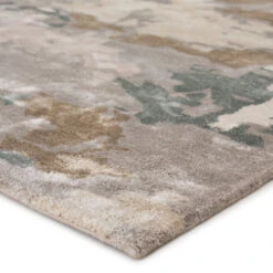 Christmas Central 8' X 10' Gray And Taupe Brown Hand Tufted Viscose And Cotton Area Throw Rug -Ornaments Store djri rug145734 2 66666.1588399613