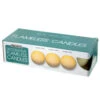 Pack Of 2 Yellow 3-Piece Flameless Round Candles Set 2.25" -Ornaments Store dkole os330 27852.1588356955