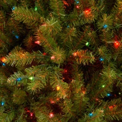 Christmas Central 4.5’ Pre-Lit Dunhill Fir Artificial Christmas Tree - Multi-Color Lights -Ornaments Store dnat20duh 45rlo 2 50337.1588344937