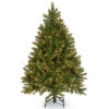 Christmas Central 4.5’ Pre-Lit Full Downswept Douglas Fir Artificial Christmas Tree, Clear Lights -Ornaments Store dnat20pedd1 312 45 09477.1588344905