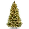 Christmas Central 6.5’ Pre-Lit Wintry Pine Artificial Christmas Tree, Clear Lights -Ornaments Store dnat20wp1 308 65 33450.1588405757