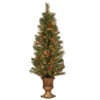 4.5' Pre-Lit Cashmere Cone Artificial Christmas Tree - Clear Lights -Ornaments Store dnat ccb19 45lo 13482.1587645164