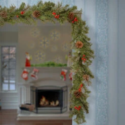 9' X 12" Mixed Cashmere Pine Artificial Christmas Garland - Unlit -Ornaments Store dnat ccb19 9a 3 11141.1664724867