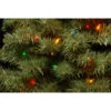 6’ Pre-Lit Canadian Grande Fir Artificial Christmas Tree - Multi-Color Lights