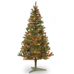 6’ Pre-Lit Canadian Grande Fir Artificial Christmas Tree - Multi-Color Lights -Ornaments Store dnat cfg7 303 60 20313.1664988807