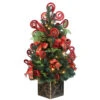 4' Pre-Lit Red Ribbon Ornamented Artificial Christmas Tree - Clear Lights 1 4' Pre-Lit Red Ribbon Ornamented Artificial Christmas Tree - Clear Lights -Ornaments Store dnat dc13 311 40 93182.1587645160