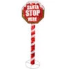 Christmas Central 60" Red And White Stop Sign Decor With White LED Lights 1 Christmas Central 60" Red And White Stop Sign Decor With White LED Lights -Ornaments Store dnat df 080018u 49864.1587645160