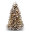 Christmas Central 6.5' Dunhill Fir Artificial Christmas Tree With Red Berries – Clear Lights -Ornaments Store dnat duf 300 65 1 30015.1631810861