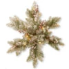 18" B/O Snowy Dunhill Fir Artificial Christmas Snowflake With Warm White LED Lights -Ornaments Store dnat duf 300l 18sb 1 1 21849.1631810846