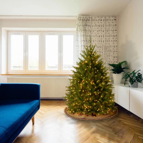 Christmas Central 4’ Pre-Lit Dunhill Fir Artificial Christmas Tree - Clear Lights 4 Christmas Central 4’ Pre-Lit Dunhill Fir Artificial Christmas Tree - Clear Lights - Image 2