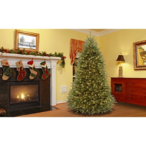 9’ Pre-Lit Dunhill Fir Artificial Christmas Tree – Clear Lights 4 9’ Pre-Lit Dunhill Fir Artificial Christmas Tree – Clear Lights - Image 2