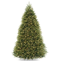 9’ Pre-Lit Dunhil Fir Artificial Christmas Tree – Clear Lights