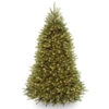 Christmas Central 7’ Pre-Lit Dunhill Fir Artificial Christmas Tree – Multi-Color/Warm White LED Lights -Ornaments Store dnat duh3 d30 70 1 18187.1631812642