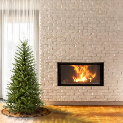 4.5' Dunhill Fir Slim Artificial Christmas Tree – Unlit 4 4.5' Dunhill Fir Slim Artificial Christmas Tree – Unlit - Image 2