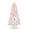 Christmas Central 7.5' Pre-lit Full White Iridescent Dunhill Fir Artificial Christmas Tree, Clear Lights -Ornaments Store dnat duwi1 302 75 1 70497.1678977128