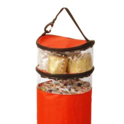 45" Red Solid Round Gift Wrap And Christmas Ornament Storage Bag 10 45" Red Solid Round Gift Wrap And Christmas Ornament Storage Bag -Ornaments Store dnat dy16 77020 1 4 18781.1631811755