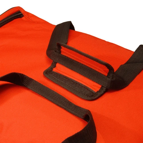 Christmas Central 20" Red And Black Solid Christmas Light String Storage Bag 4 Christmas Central 20" Red And Black Solid Christmas Light String Storage Bag - Image 2