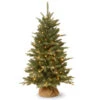 Christmas Central 4' Pre-lit Potted Burlap Artificial Christmas Tree, Clear Lights -Ornaments Store dnat ed3 300 40 1 63162.1664989123